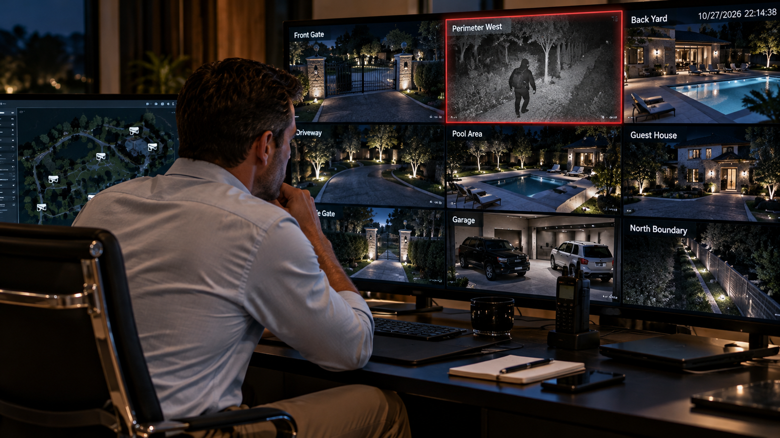 Perimeter Detection for a Luxury Estate